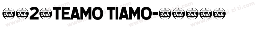 　　2、Teamo Tiamo字体转换
